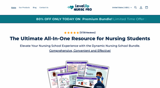 levelupnursepro.com