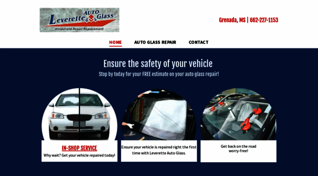 leveretteautoglass.com