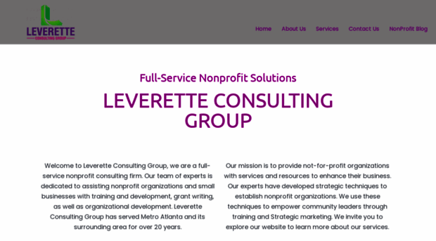 leveretteconsulting.com