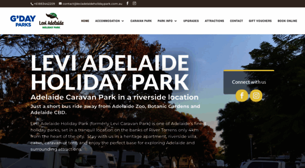 leviadelaideholidaypark.com.au