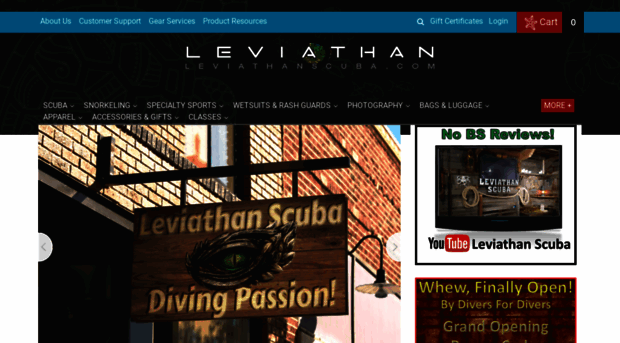 leviathanscuba.com