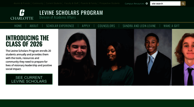 levinescholars.uncc.edu