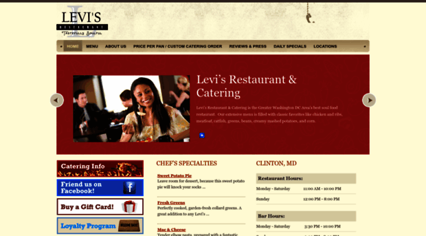 levisrestaurant.com