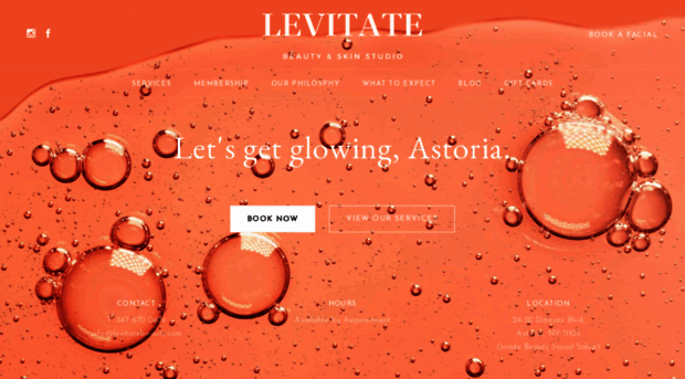 levitatebeauty.com