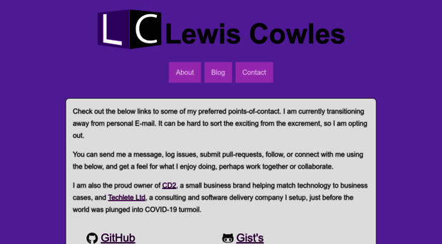 lewiscowles.co.uk