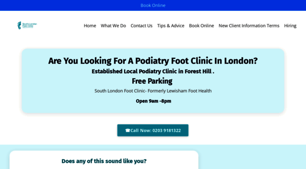 lewishamfoothealth.com