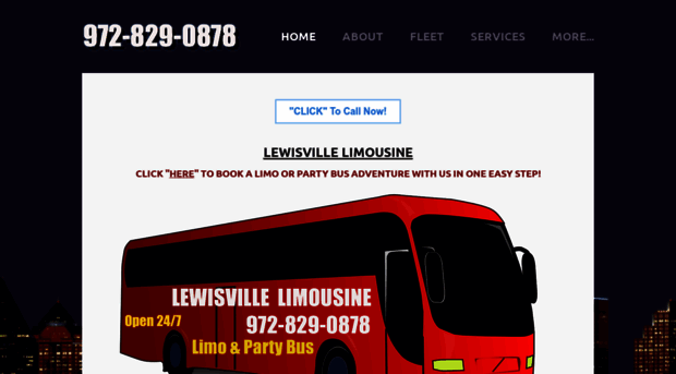 lewisvillelimousine.com