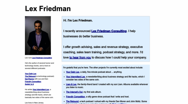 lexfriedman.com