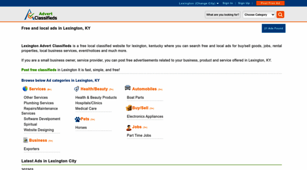 lexington.advertclassifieds.com