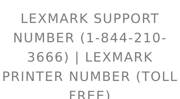 lexmarksupportnumber.yolasite.com