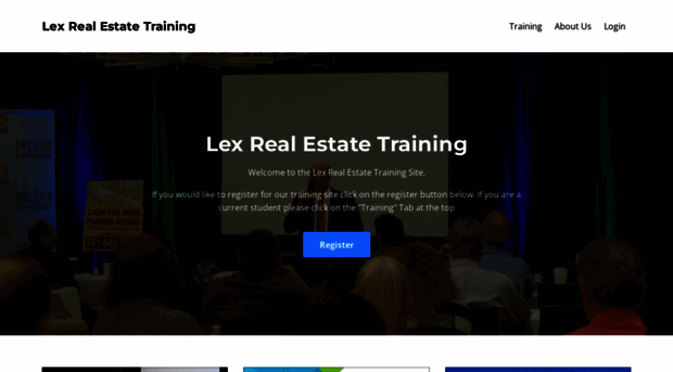 lexrealestatetraining.com