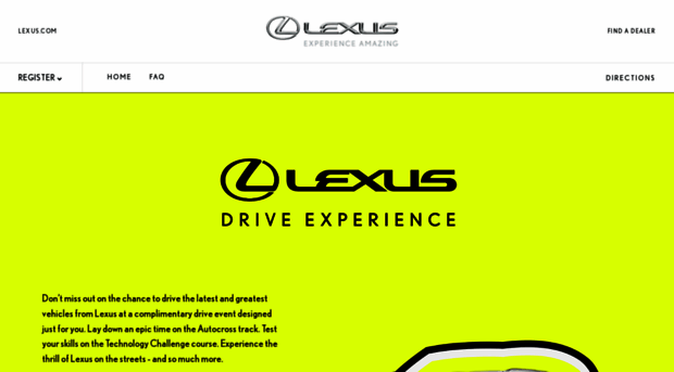 lexusdrivingtour.com