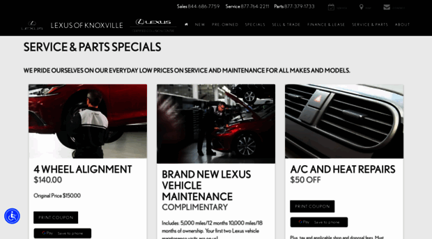 lexusofknoxvilleparts.com