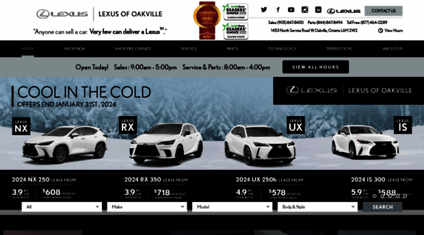 lexusofoakville.ca