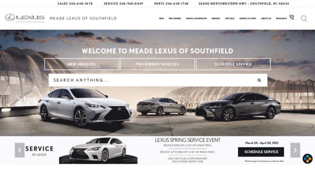 lexusofsouthfield.com