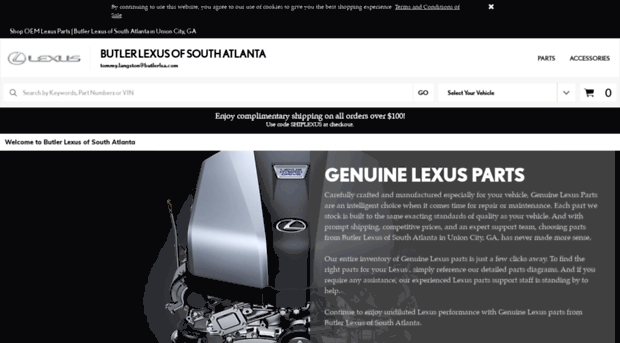 lexussouthatlantaparts.com