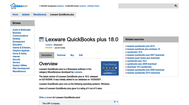 lexware-quickbooks-plus.updatestar.com