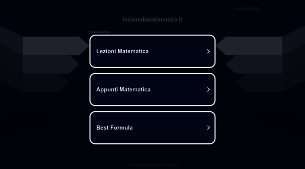 lezionidimatematica.it