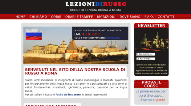 lezionidirusso.com