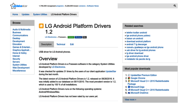 lg-android-platform-drivers.updatestar.com