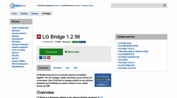 lg-bridge.updatestar.com