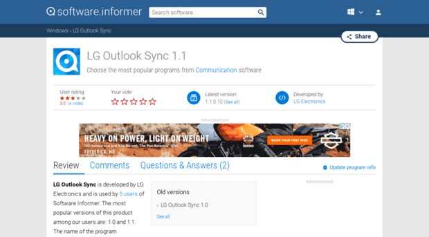 lg-outlook-sync.software.informer.com