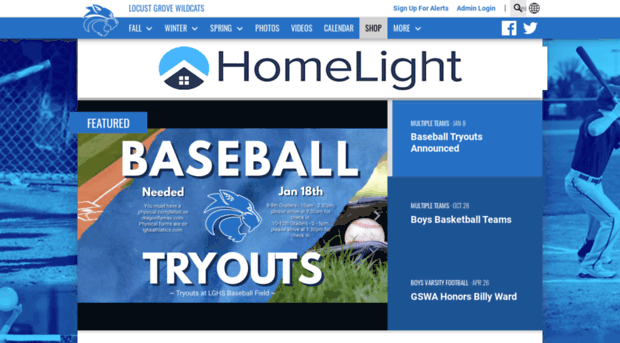 lghsathletics.com