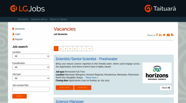 lgjobs.careercentre.net.nz