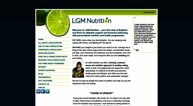 lgmnutrition.co.uk