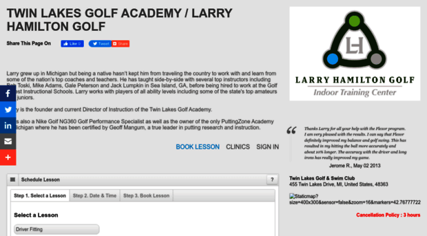 lhgolf.schedulingace.com