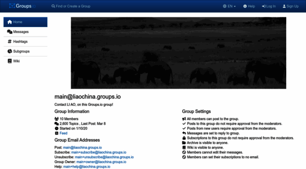 liaochina.groups.io