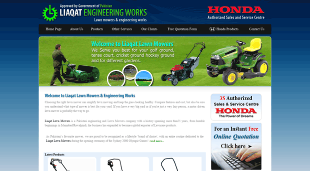 liaqatlawnmowers.com