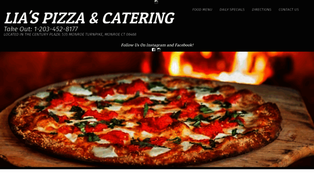 liaspizzaandcatering.com