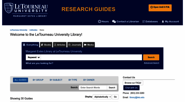 lib-guides.letu.edu