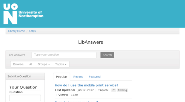 libanswers.northampton.ac.uk