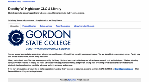 libcal.gordonstate.edu