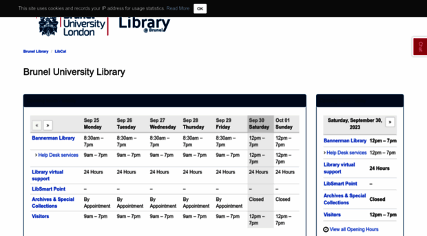 libcalendar.brunel.ac.uk