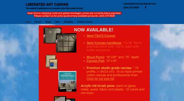 liberatedartcanvas.com