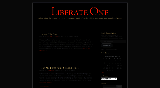 liberateone.wordpress.com