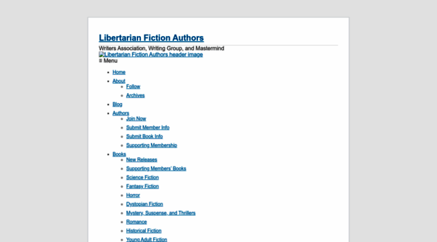 libertarianfictionauthors.com