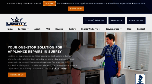 libertyapplianceservices.com