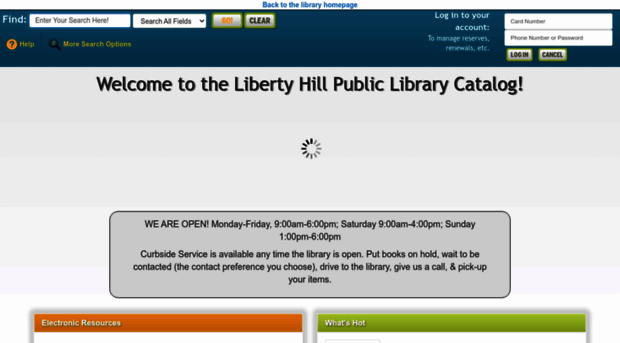 libertyhill.biblionix.com