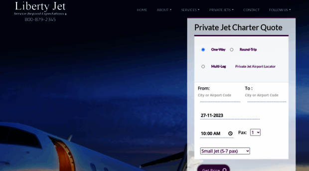 libertyjet.com