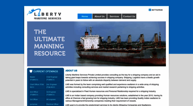 libertymaritime.in