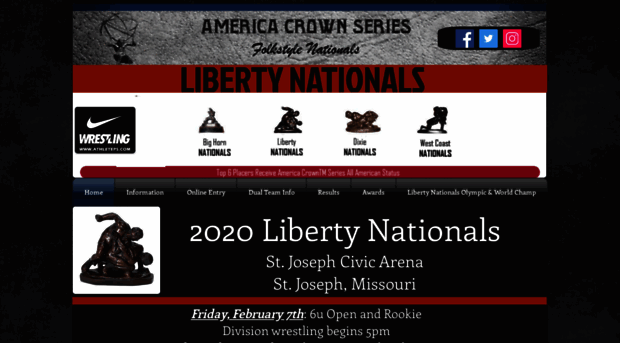 libertynationalswrestling.com