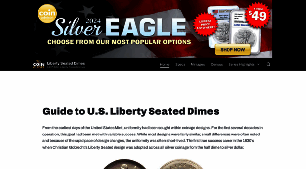 libertyseateddime.com