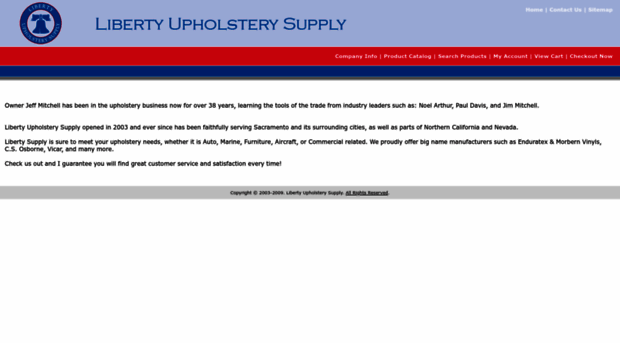 libertyupholsterysupply.com