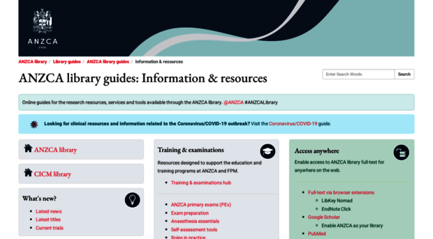 libguides.anzca.edu.au
