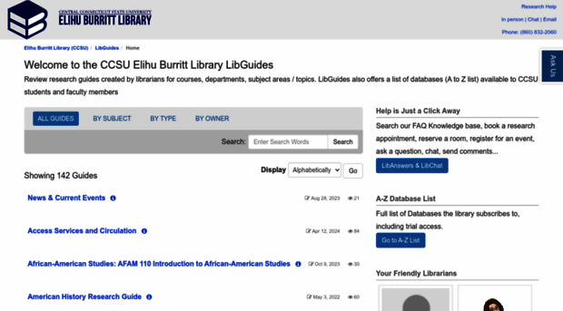 libguides.ccsu.edu