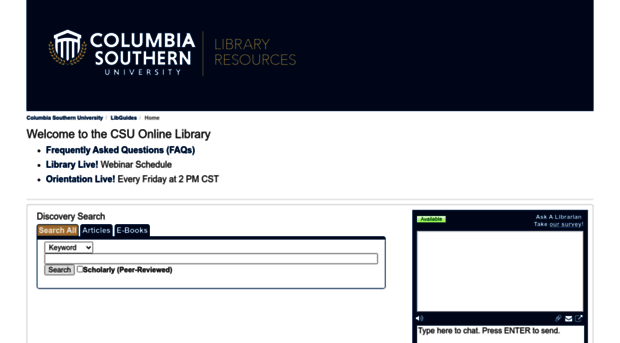 libguides.columbiasouthern.edu